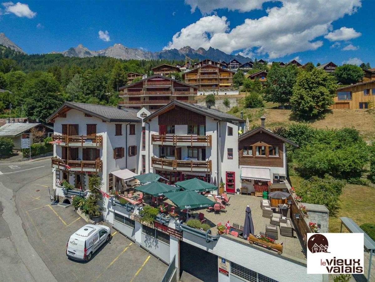 Le Vieux Valais Aparthotel Ovronnaz Exterior photo